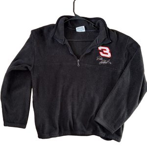 Competitors View Dale Earnhardt #3 Quarter Zip Sweatshirt Large